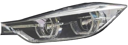 CccByaaa1 Scheinwerfer Tönungsfolie für BMW 3 Series F30 F31 Touring 2013 2014 2015 2016 2017 2018 2019, Auto Außenfolie Scheinwerferfolie Reparaturfolie Vorgeschnittene Folie,Blackened