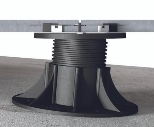 Heavy Duty Adjustable Pedestal Self Levelling Paving Risers 28–225mm for Ceramic Tiles Riser Supports 2000kg | Paving Tile Decking Outdoor Riser | (133mm - 225mm) (Pack of 10)