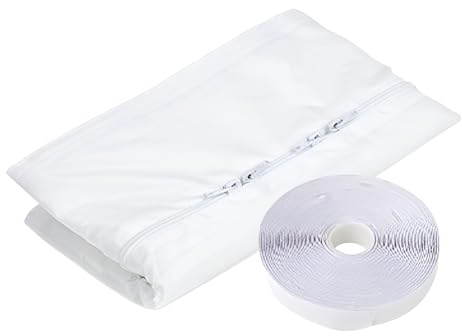 Dzqad Kit Ventana Aire Acondicionado Portatil, Cubierta Aislante Ventana Aire Acondicionado, Sello De Ventanas Para Aire Acondicionados Para Cocina Sótano Ventilación