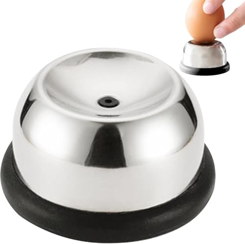 Egg Piercer für rohe Eier, Edelstahl Nadel Eierpunch, Eierschürhaken mit scharfem Stift, um gute hart gekochte Eier zu bekommen, hart gekochte Eierschäler, Anti-Rost Einfache Eierschäler