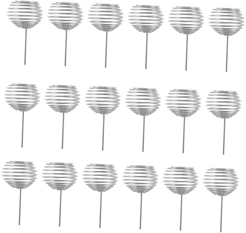 FONDOTIN 50 Piezas Cestas Fertilizantes Inoxidable Liberación Lenta Contenedores para Bonsái y Suculentas Tazas Nutrición Plantas Jardín Fácil Instalación