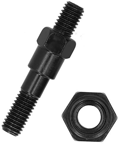 M8 Rivet Nut Mandrel Replacement, Durable Spare Head Tip for Rivet Gun Repair Alloy Steel Black 8mm 1 Piece