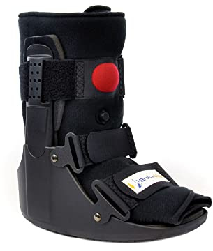 Brace Direct Wide Width Air CAM Walker Boot Short - 2E Orthopedic Medical Walking Boot for Wide Feet, Foot and Ankle Injuries, Post Op Recovery (XL - US Shoe Men 14-16 | Women 14.5-17)