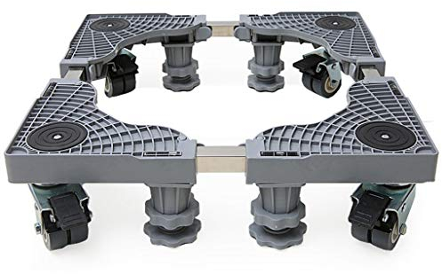 Washinghine Rollers apparatvagn med justerbar rörliga torktumlare, spisar, kylskåp, frysar/4 hjul, generisk, 4 fot 4 hjul