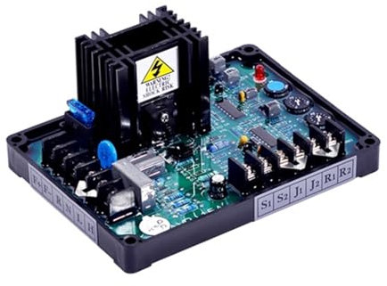 DOMOJT Regolatore di Tensione GAVR-15A Stabilizzatore di Tensione Automatico trifase GAVR 15A for generatore di Corrente Senza spazzole