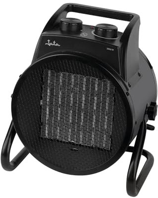 JATA JCTC3230 - Calefactor Ceramico bajo consumo con 2 potencias de calor (1500-3000 W) y ventilador. Muy rápido. Gran rendimiento. Máxima seguridad