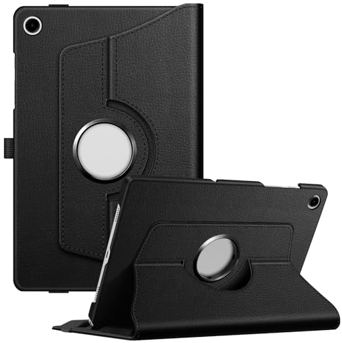 Fintie Hülle für Samsung Galaxy Tab A9 Plus 11 Zoll 2023 - Schutzhülle Cover mit 360 Grad drehbarem Ständer und Auto Schlaf/Wach Funktion für Tablet A9+ SM-X210/X216/X218, Schwarz