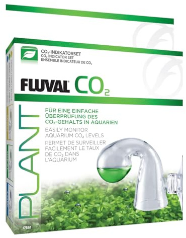 FL Fluval CO2-Dauer-/Indikatortest-Set - zur Kohlenstoffdioxidgehaltüberwachung im Aquarienwasser und trägt damit zu gesunden lebenden Pflanzen bei.