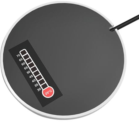 Calentador de tazas de café, calentador de café, calentador de té con leche para escritorio, calentador de tazas de café eléctrico USB, calentador de tazas inteligente para calentar y calentar café y