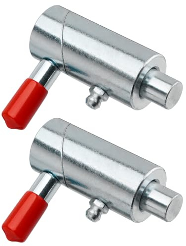 TRUCFUSION 1/2 Spring Plunger Pin Twist Lock, Cam Lock for Wrecker Tow Truck/Farm Equipment/Wheel Lift Arms, 2 Pack