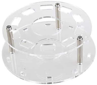 LOLIPPYY 10piezas Porta Brochas Ovalado Unidades Soporte Tornillo Diseño Organizador Para Sets De Maquillaje