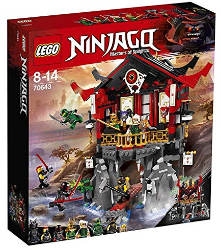 Lego Sa (FR) 70643 Ninjago - Jeu de construction - Le temple de la Renaissance