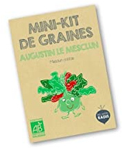 Les petits radis - Mini kit de graines BIO d'Augustun le mesclun