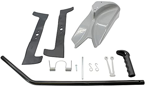 SECURA Mulchkit inkl. Messer 92cm kompatibel mit Sabre Brill Solo Sabo Stiga Castelgarden Alpina Motec Hurricane Rasentraktor 182004353/0 182004354/0 325140093/0