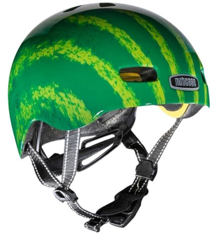 Nutcase Baby Nutty, Baby- und Kinderfahrradhelm, MIPS, Kopfumfang 48-52 cm Watermelon