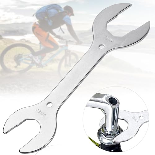 Fahrrad Schraubenschlüssel, 4 In 1 Schraubenschlüssel 30/32/36/40mm, Fahrradlenker Schraubenschlüssel und Fahrrad Pedalschlüssel, Multi-Head Reparatur Werkzeug