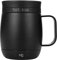 HOT KUP - Taza inteligente autocalentable con base eléctrica portátil opcional, Calentar y Preparar Bebidas Calientes - Control Total de Temperatura para Café, Calentar leche y Purificar agua - Negro
