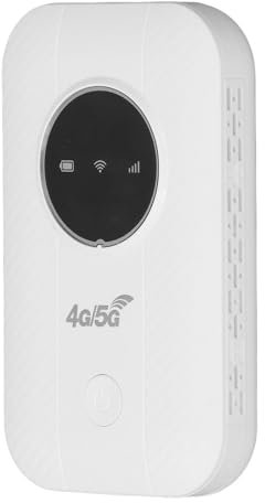Routeur Hotspot Mobile 4G LTE, Modem USB 300 Mbps avec Emplacement pour Carte SIM, Hotspot de Voyage de Poche Rechargeable 3650 MAh, Jusqu'à 10 Utilisateurs, pour Bureau à Domicile