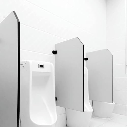 Partition Für Toilette, Trennwand Für Die An Der Wand Montierte Urinwand, Privatsphäre Für Urinal Mit Partition Der Öffentlichen Gesundheit, Edelstahlzubehör, Verschleiß Resistent,