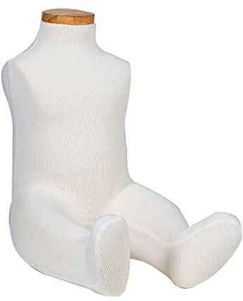 Schneiderpuppe Schaufensterpuppe, weiches sitzendes Schneiderpuppen-Dummy für Kinder, für Geschäfte, Shows, Schneiderläden, Schneiderpuppe, Torso für Kinder zur Präsentation von Kleidern und