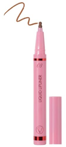 Lipliner, 2025 Neu Lipliner Wasserfest, 2in1 Langanhaltend Flüssig Lippenkonturenstift & Lipstick mit Mattes Finish, Hochpigmentiert & Geschmeidig, Feuchtigkeitsspendend Konturieren Sie Ihre Lippen