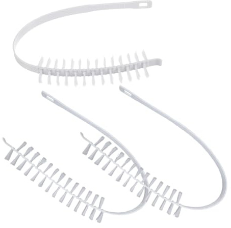 Ipetboom Cepillo de Limpieza para Lavadora 3 Piezas Nylon Pp white | Rodillos Flexibles, Resistente Deformación, Limpieza de Alta Eficiencia