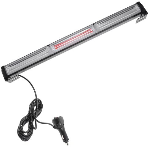 Luxshiny Lumière Stroboscopique à LED pour Voiture Feux d'Urgence Haute Luminosité Installation Facile Éclairage Extérieur Accessoire de