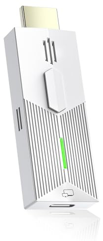 Tongtion Wireless Display Dongle Adapter 1080p@60Hz HDMI Streaming Airplay,Miracast, 5GHz WiFi Plug & Play for Smartphone/PC/TV/Projector