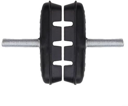 Emiif Cantilever Bremsbeläge für Fahrrad, 55 mm Gewinde Pfostenblöcke, 2 Paar Set, Schwarz, Hochleistungs-Bremsbacken für Rennrad und Mountainbike