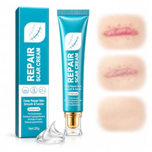 20g Scar Cream,Skin Moisturizing Care cream,Soothing Repairing cream For Most skin Type,Soothing Cream Helps Smooth The Skin,Suitable for Face and Body,easy to use
