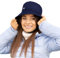 Ribcap Billie Casco Protettivo di Grado Medico | Blu Navy | Casco Morbido per Epilessia | Casco Protettivo per Crisi Epilettiche | Casco per Cadute | Cappello a Secchiello alla Moda | Senza Stigma