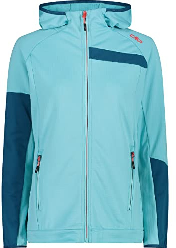 CMP Damen Hoodie Jacke, Acqua, 40