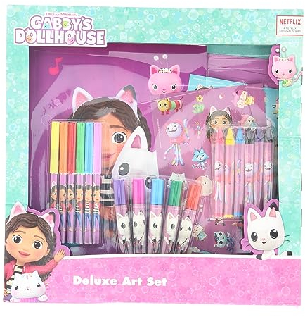 UNDERCOVER Malkoffer DELUXE Gabby's Dollhouse, 23-tlg.