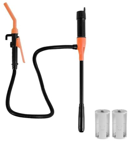 Portable Fuel Transfer Pump, Electric Hand Pump, 2.2GPM (Battery Powered)