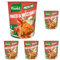 Knorr Pasta Snack Pot Tomato & Mozzarella leckere kleine Mahlzeit fertig in nur 5 Minuten 63 g (Packung mit 5)
