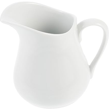 Sosoport Pichet à Crème En Céramique 450ml Avec Anse Motif Vintage Conception Bec Anti-goutte Usage La Cuisine Maison, Restaurants, Bars Et Fêtes