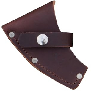 COUNCIL TOOL Leather Mask - Wood Craft Camp Carver Bit Cover, Made in the USA - AM-SHEATH20