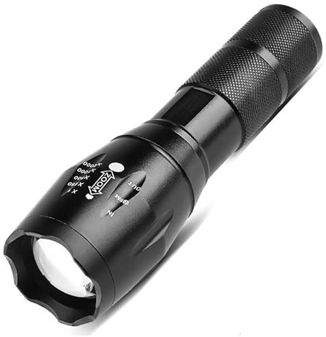 SWZEC LumenVira LED Tactical Flashlight 2000 Lumens(1 Piece)