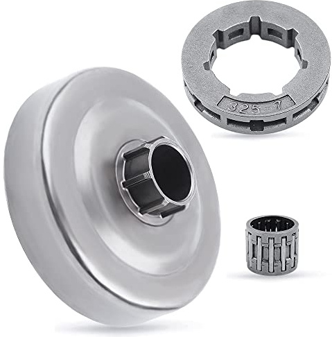 Haishine 325 -7T Kronkedjehjulssats Koppling för Husqvarna 55 51 50 154 254 Byte till motorsåg nya delar
