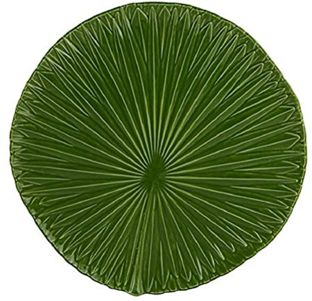 Bordallo Pinheiro Amazonia Platzteller, 33 cm, 2 Stück