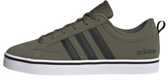 adidas Men's Vs Pace 2.0 Shoes, Olive Strata/Core Black/Cloud White, 10.5 UK