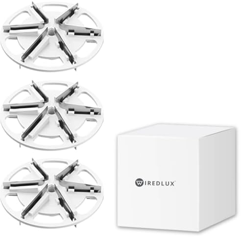 Set of 3 Replacement Blades for Electric Pill Shaver WiredLux
