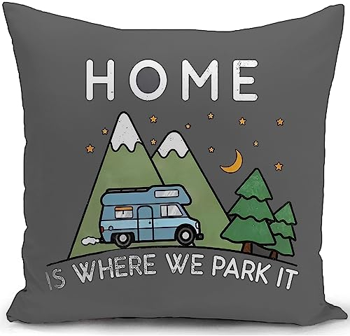 HUASHUZI campeggio accessori utili accessori camper federe camping gadget accessori camper interni regalo donna cuscini divano 40x40 cm decorativi copricuscini