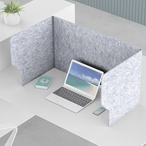 JHLP Cloison Amovible en Forme de U pour école, Restaurant et Bureau - Ã‰Cran de confidentialité de Classe avec Panneaux acoustiques Pliables