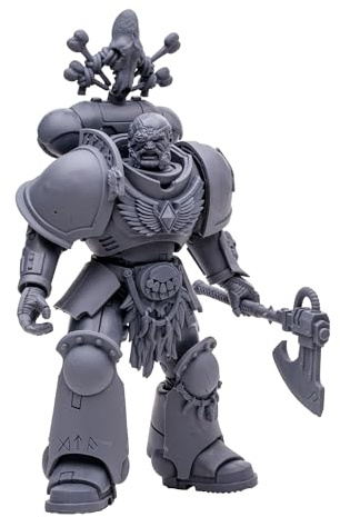 McFarlane Warhammer 40k Actionfigur Space Wolves Wolf Guard (Artist Proof) 18 cm | Warhammer 40000 7 Zoll Actionfigur Wave 7 - Space Wölfe Wolf Guard Artist Proof