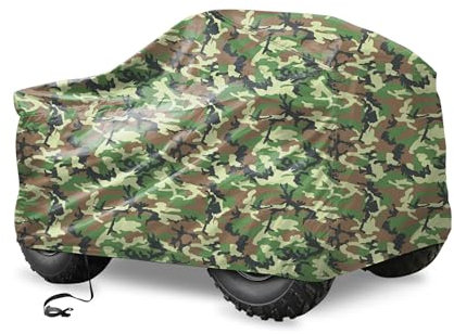 VekAuto XL Quad Bike ATV Cover Waterproof Full Cover Protector Camouflage Auto Accessories