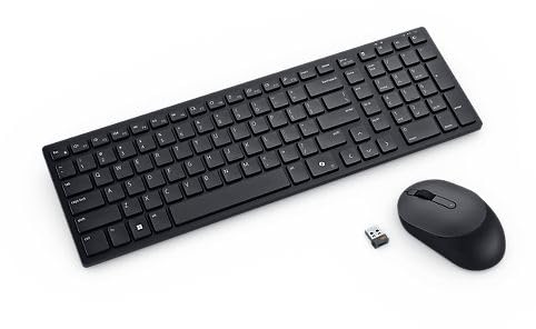 Dell Silent Tastatur und Maus – KM555 – Italienisch (QWERTY)