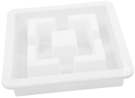 OFFSCH Molde Para Tallar Ladrillos Retro Moldes De Cemento Para Hormigón Para Decoración De Jardín y Patio Reutilizable Para Hacer Celosías De Ventana
