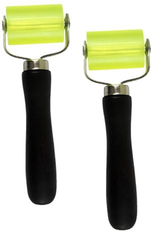 AUTSUPPL 2pcs Wallpaper Roller Smoothing Seam Rollers for Wallpaper Application for Installation