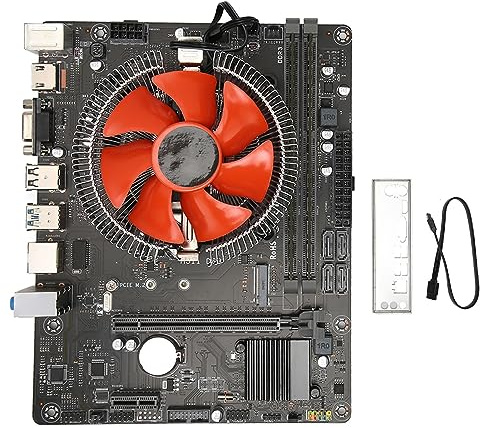 Carte Mère d'Ordinateur, Carte Réseau Gigabit LGA 1151 1 Emplacement PCIe X16 2 Emplacements DDR3 Carte Mère de Bureau DIY